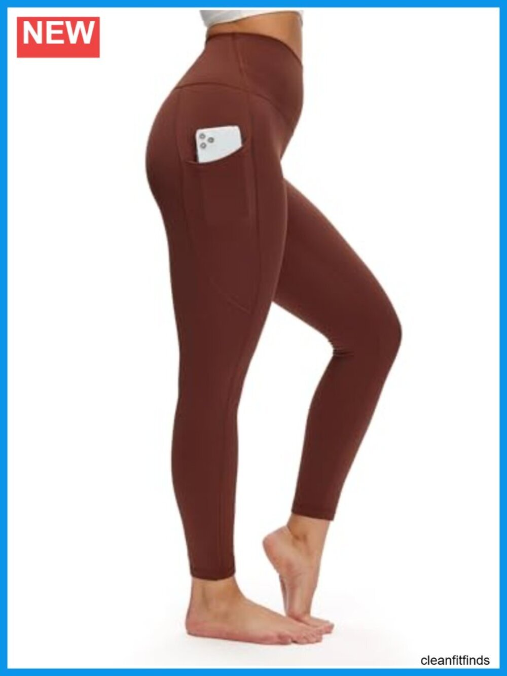 High Waisted Leggings with Pockets - Buttery Soft, Stretch Yoga Pants, Squat